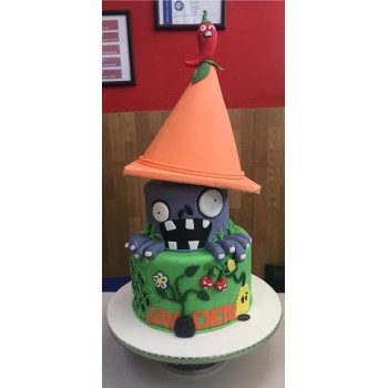 Plant vs Zombie Cake